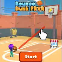 PLay Bounce Dunk Frvr now!
